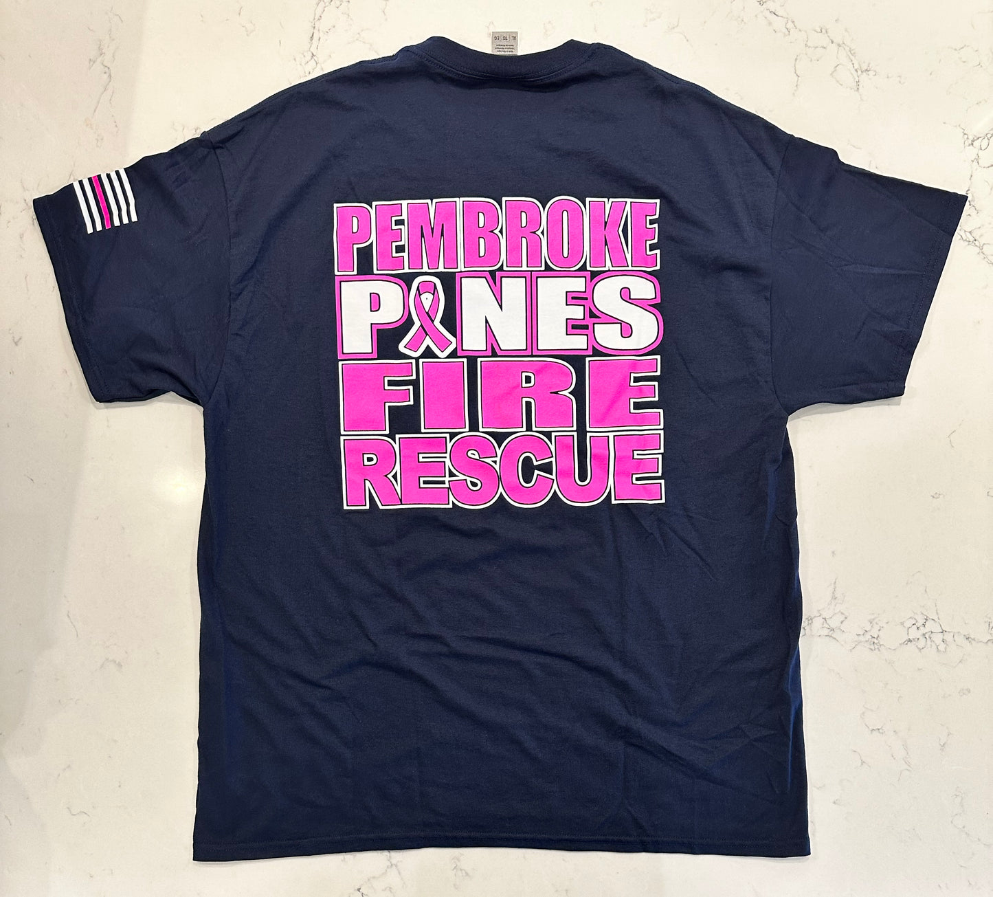 PPFD Cancer Awareness Tee - Navy